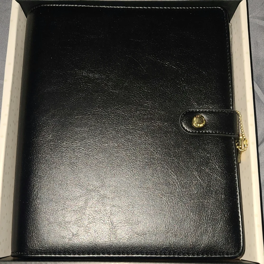 NWT Black Personal Planner Box Set Carpe Diem